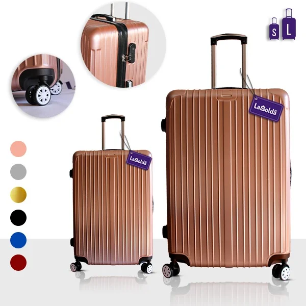 Set De 2 Valises Trolley Rigide “Escapade” (Grande+Cabine) - Vins Rouges Harmonieux pour Chaque Occasion GRANDE
