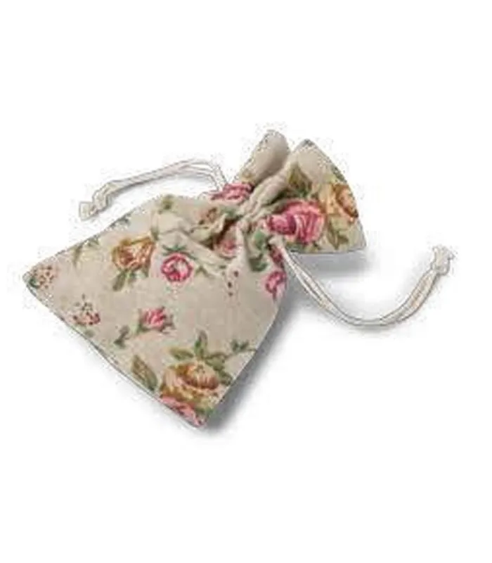 Sac à dragées-Pochon en lin Liberty-Bucolique – lot de 5 - ​Boulangerie-Pâtisserie | Pain au Levain & Viennoiseries​ Boulangerie - Pâtisserie - Sopadec - Décoration Emballage Fête à Nevers