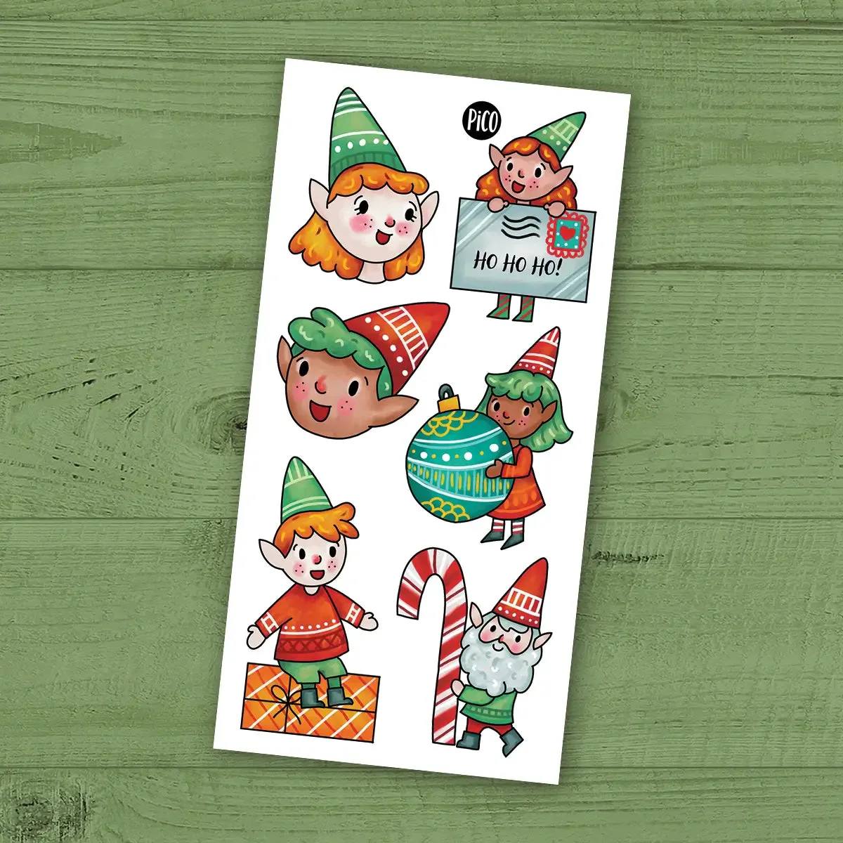 Pico Tatouage - Les Joyeux Lutins || Pico Tatouage - The Merry Elves - Boutique Petites Bébé en Ligne : Soins, Jouets et Articles Maison