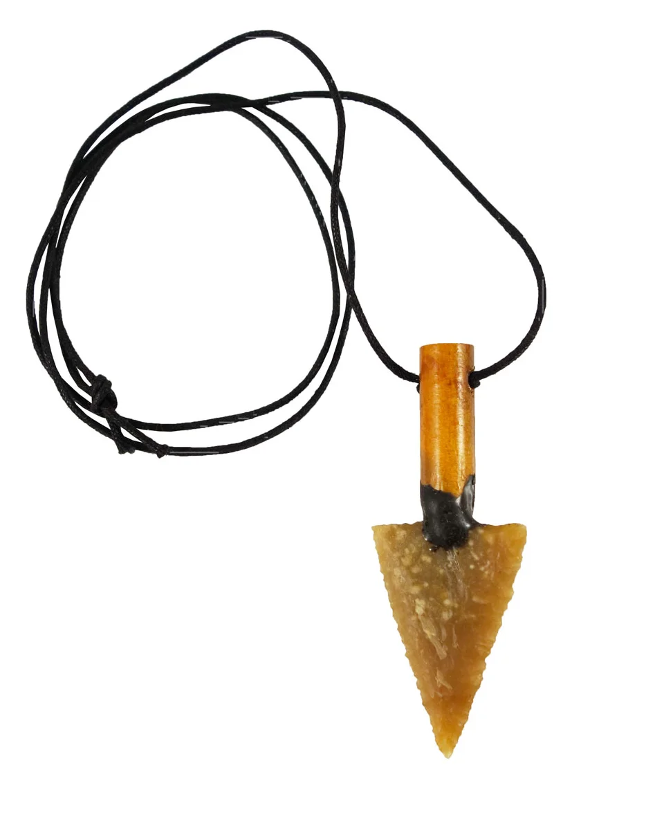 Pendentif pointe de flèche en silex taillé - Équipements Outdoor pour Activités en Pleine Nature Pointes de flèche en Silex véritable Pierre à feu Style amérindien Âge de  pierre Fabriquées à la main De 30-40 mm (50 pièces) : Amazon.fr: Sports et  Loisirs