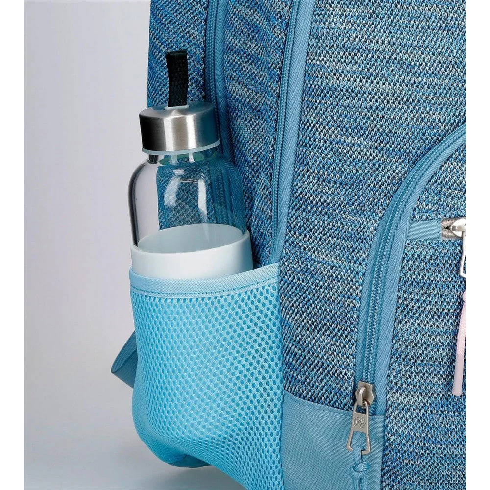 Mochila Pepe Jeans Schmidt Lena Doble Cremallera con carro - Des Produits Outdoor Pensés pour Vos Aventures au Quotidien