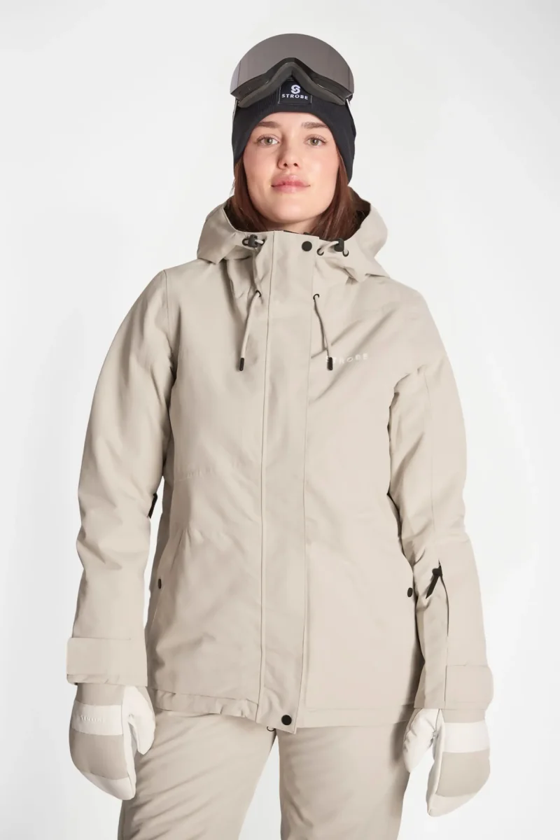 Veste de ski Aura Lt Beige – Femmes - Matériel sport pas cher – Meilleur rapport qualité-prix Veste de ski WATTS Vertical Bleu encre Femme