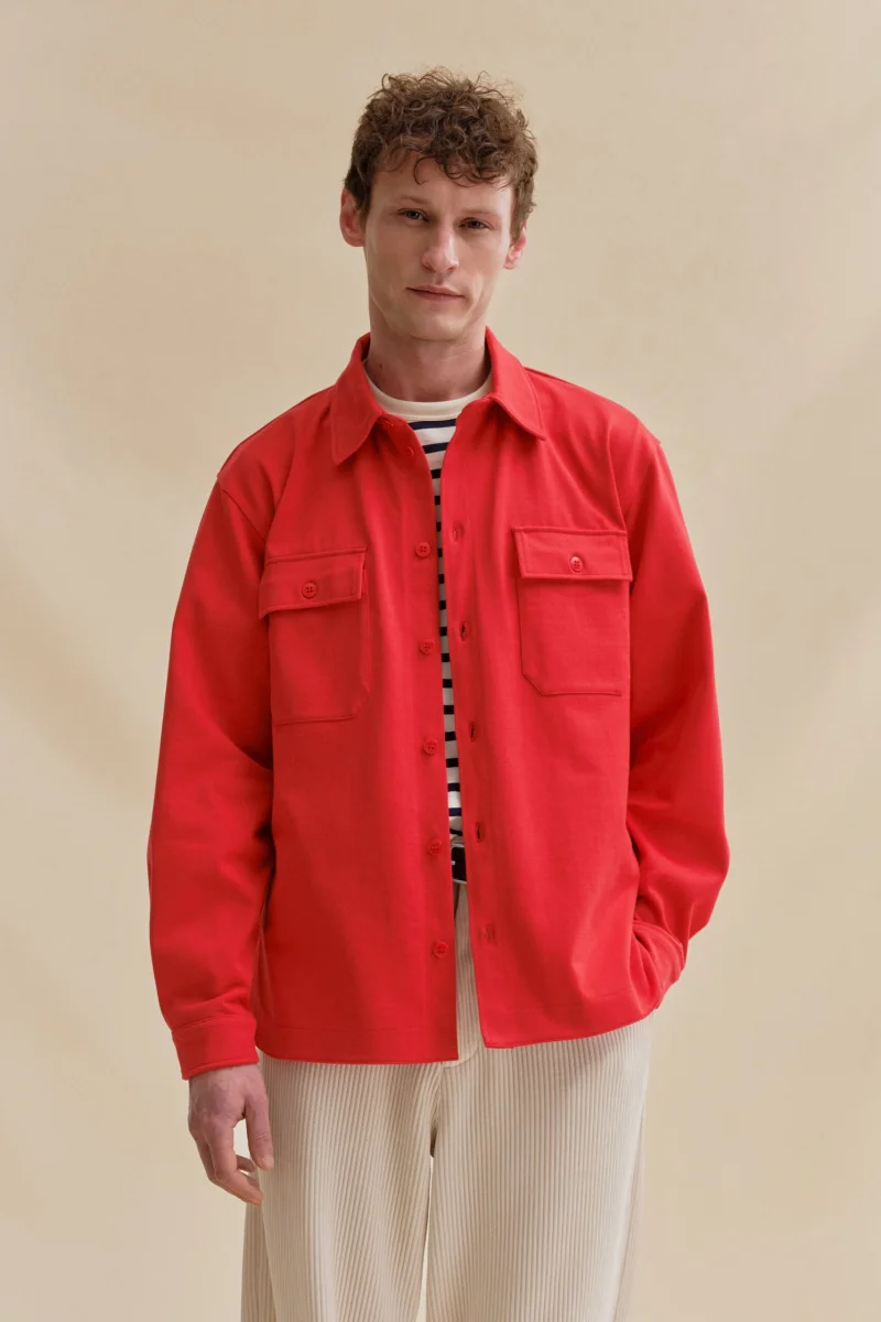 Surchemise coton homme Vins Rouges Harmonieux Occasion