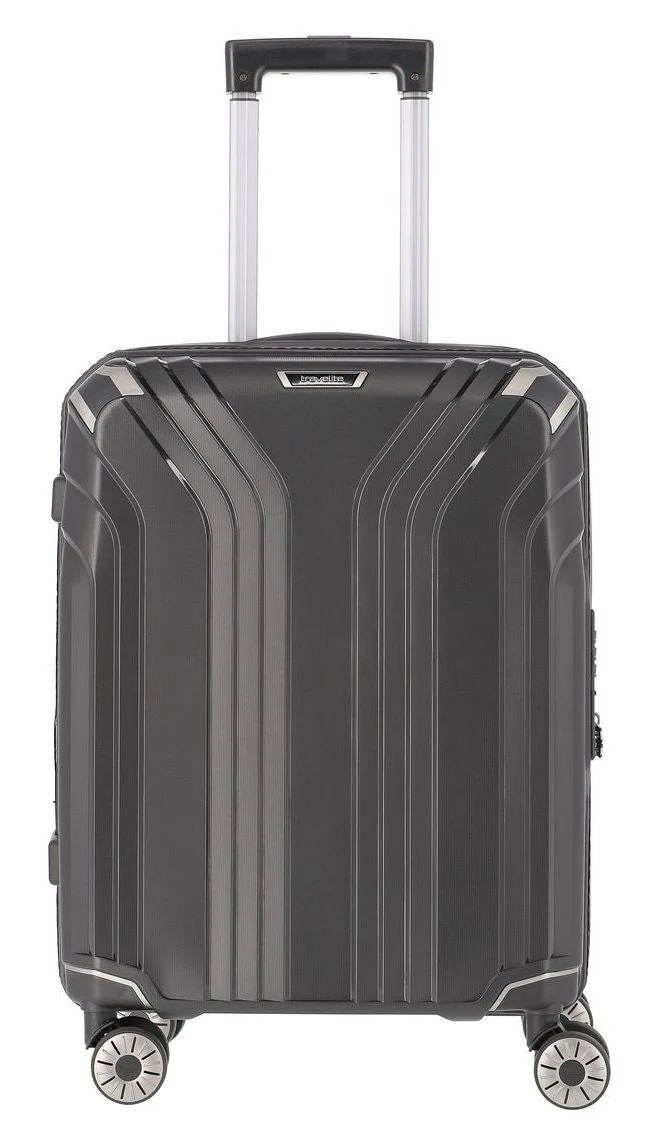 TRAVELITE – MALETA DE CABINA RIGIDA ELVAA 55cm - Des Produits Outdoor Pensés pour Vos Aventures au Quotidien TRAVELITE Elvaa L 76cm valise 4 roues Taille L Dimension 76x50x32cm Couleur  Black Marque TRAVELITE