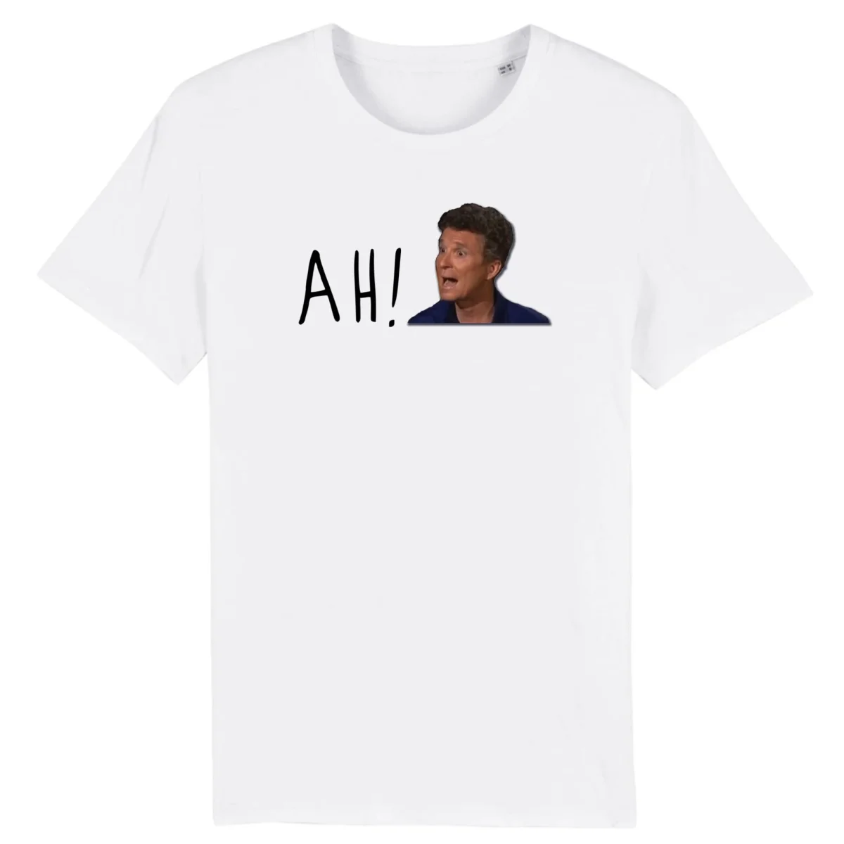 T-Shirt « Denis Brogniart Ah » – Pour Homme - Édition Limitée – L’Art de la Table Française en Promotion ! Table d'Appoint Art Nouveau en vente sur Pamono