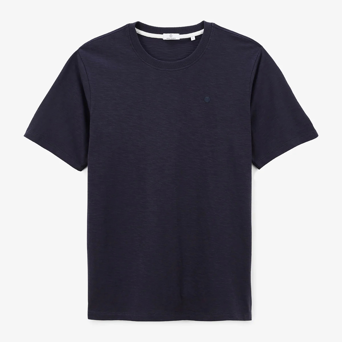 T-shirt en coton flammé bleu marine - E-shop mondial – Produits durables, modernes et accessibles partout - boden t - shirt coton flammé marine e-shop produit