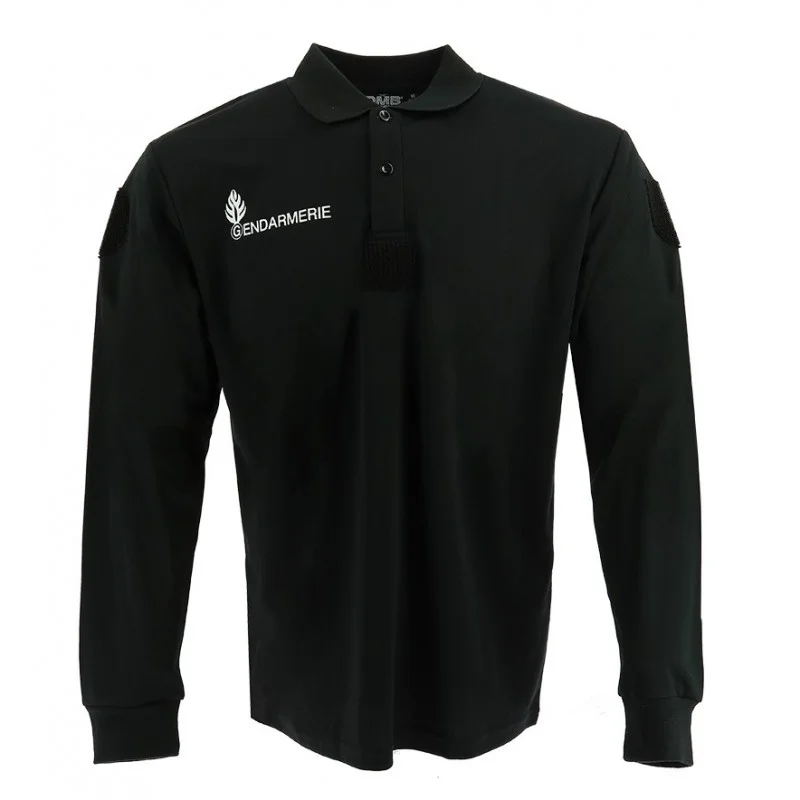 POLO ML GENDARMERIE RESPIRANT - Accessoires pratiques maison pour un intérieur plus fonctionnel Polo gendarmerie cooldry anti humidite maille piquee bleu : Manches courtes  - Achat vente pas cher Surplus militaire