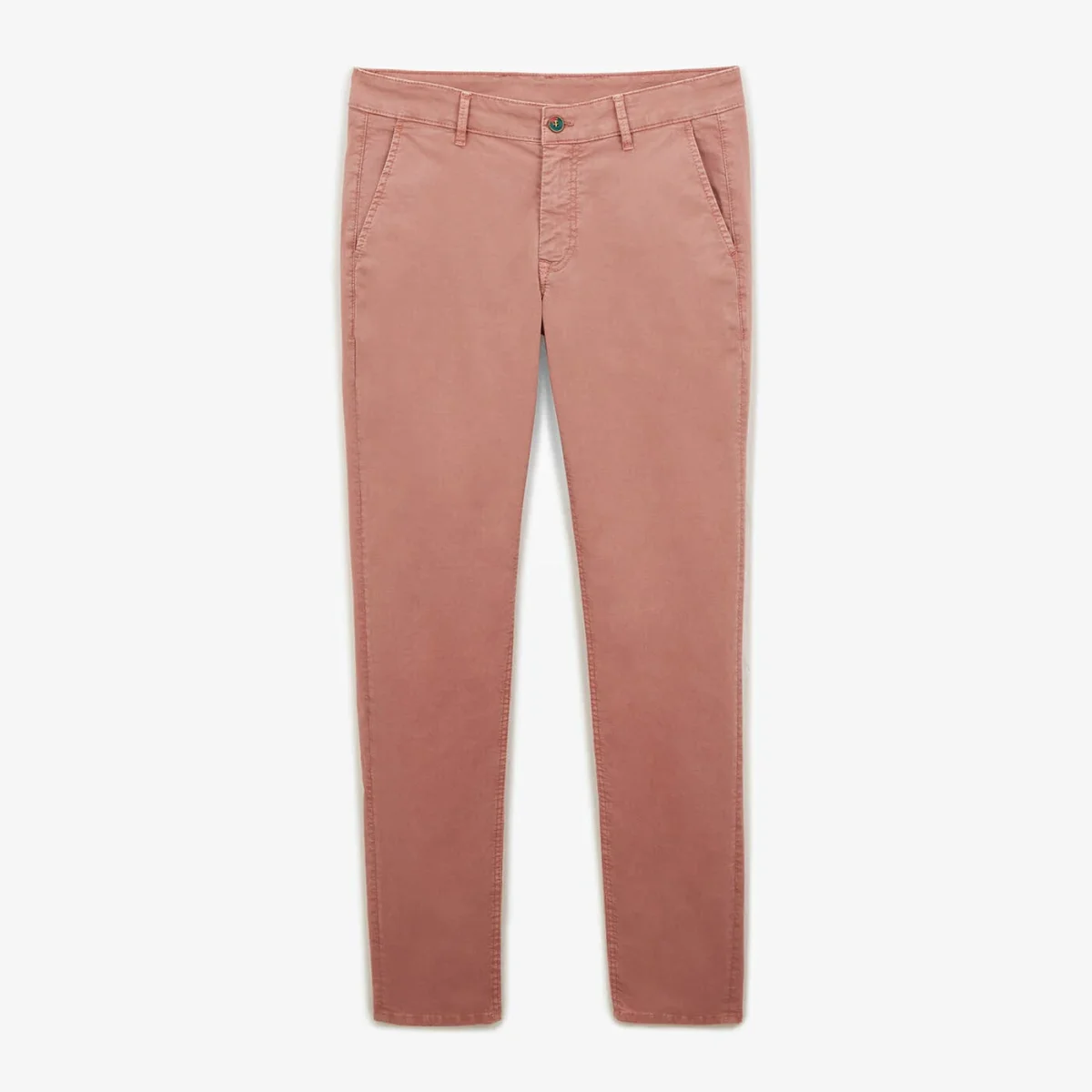Chino coupe droite confort rose nude coton E-shop mondial Produits durables modernes accessibles