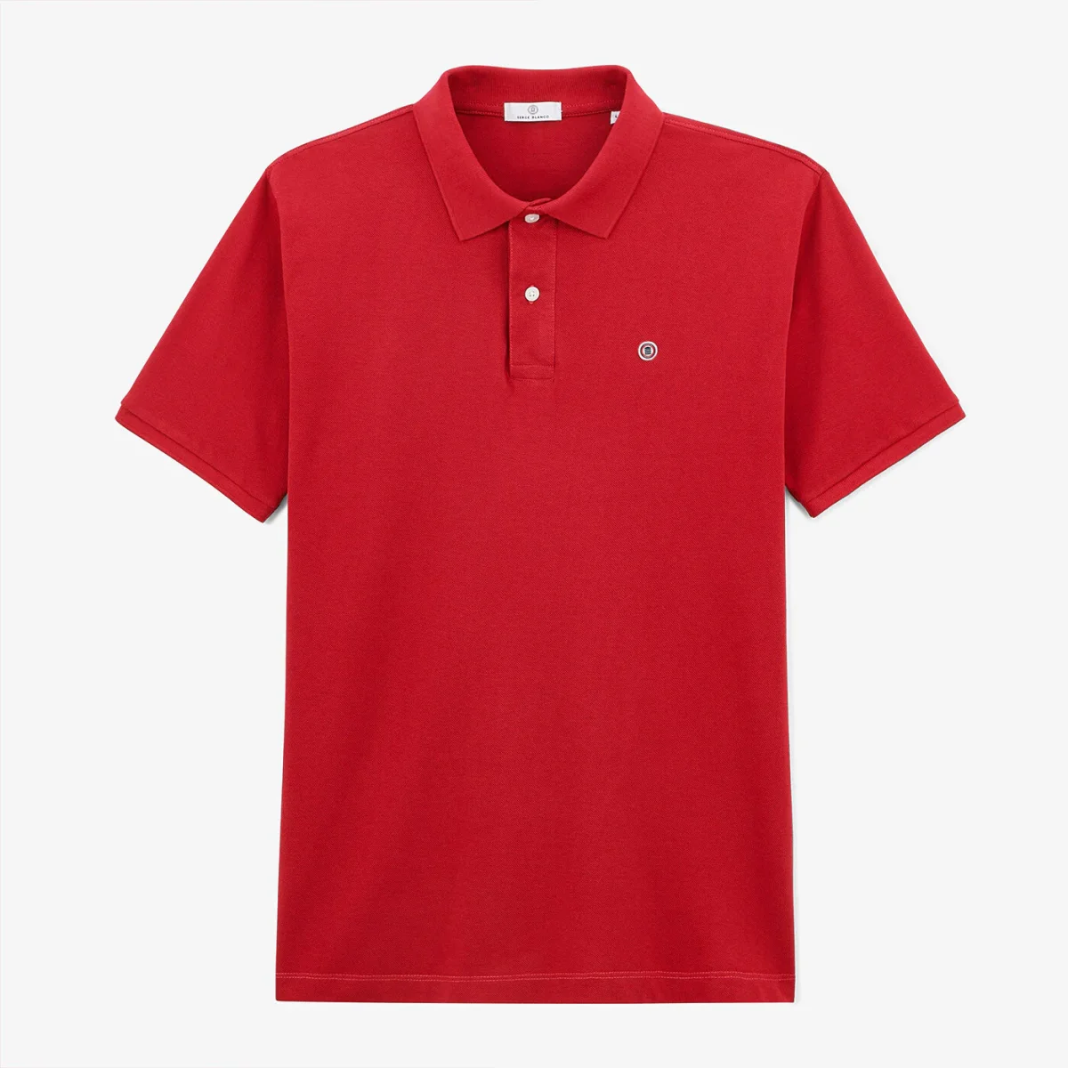 Polo piqué Lucas rouge - E-shop mondial – Produits durables, modernes et accessibles partout - 5eme homme polo e-shop produit
