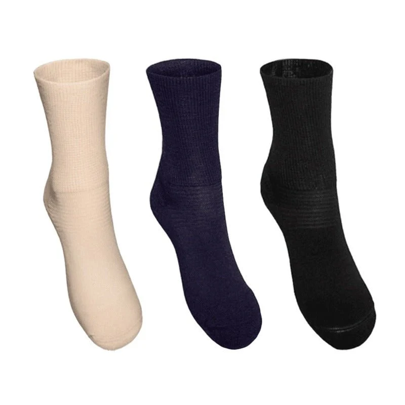Chaussettes pour diabétiques sans bord élastique - Organisation de la maison avec des solutions de rangement - {'count': 3, 'name': 'pieds'}