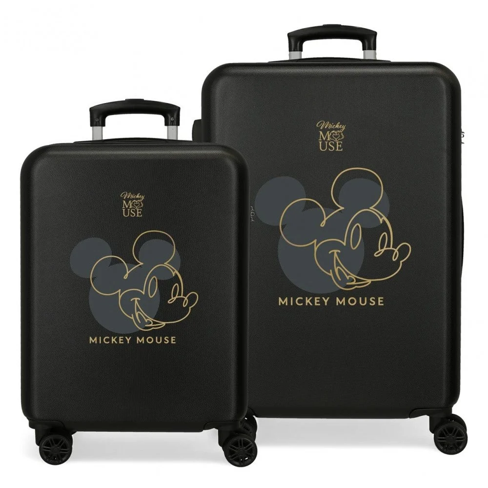 Juego de Maletas Mickey Outline rígidas 55-65cm negro - Mariah Des Produits Outdoor Pensés pour Vos Aventures au Quotidien