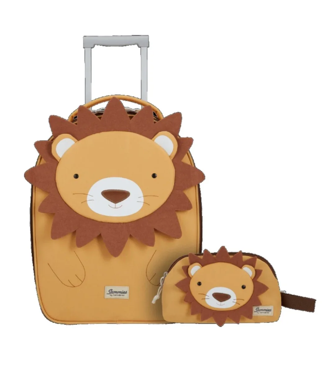 SAMSONITE Set de Trolley + Neceser Infantil LION LESTER de HAPPY SAMMIES - Des Produits Outdoor Pensés pour Vos Aventures au green Quotidien