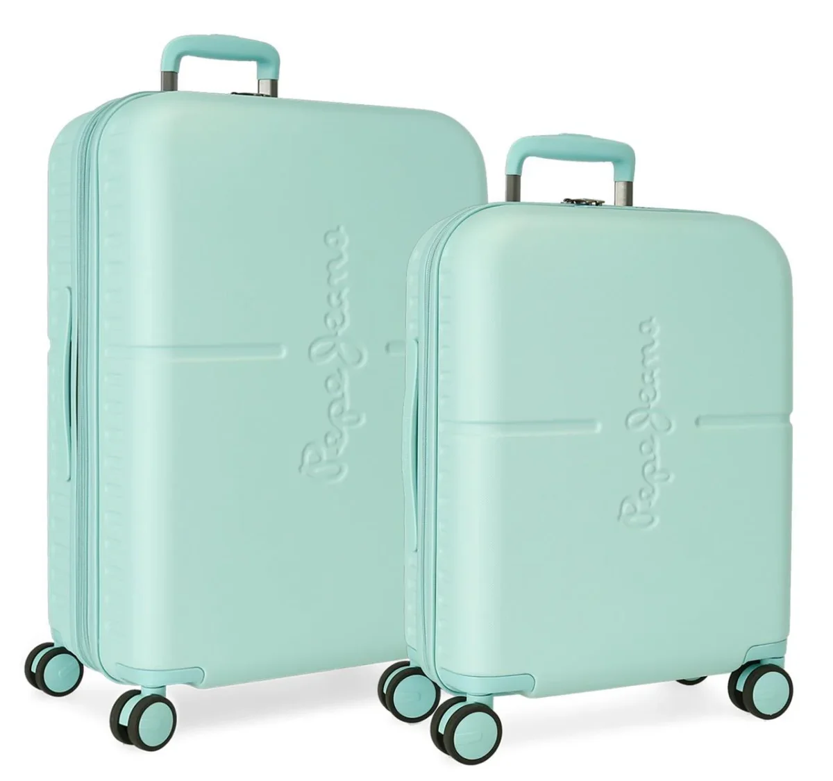 7689525 SET/2 TROLLEY ABS 55-70CM. 4R. PJL HIGHLIGHT TURQUES - Des Produits Pompe Outdoor Pensés pour Vos Aventures au Quotidien