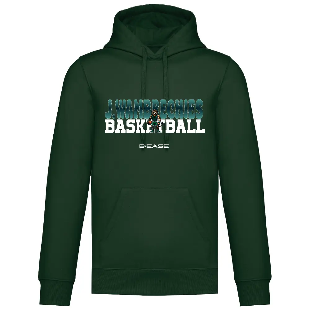 Sweat à capuche Wambrechies BASKETBALL - Matériel sport pas cher – Meilleur rapport qualité-prix Gildan GI18600 - Sweat-Shirt Homme Zippé avec Capuche