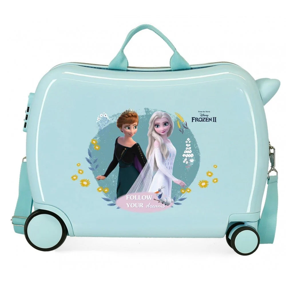Maleta Infantil 4 Ruedas - FROZEN- FOLLOW YOUR DREAMS - Des Produits Outdoor Pensés pour Vos Aventures au Quotidien - valise cabine maleta frozen- produit aventure
