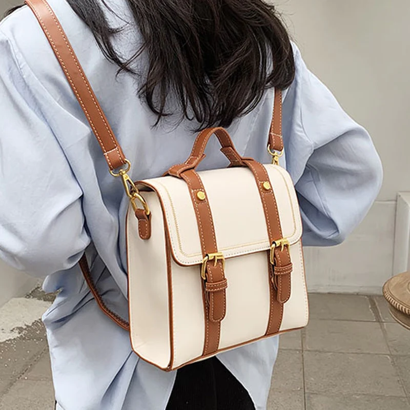 Sac dos vintage cuir simili Outdoor Sports Shop Plans Randonnée amp Trekking
