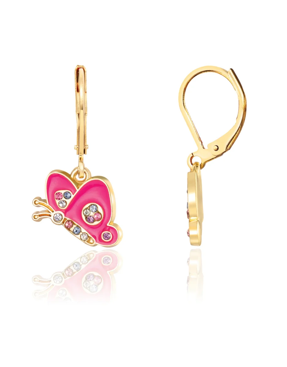 Boucles oreilles Papillon Girl Nation Boutique Maman Bébé Produits Essentiels Quotidien