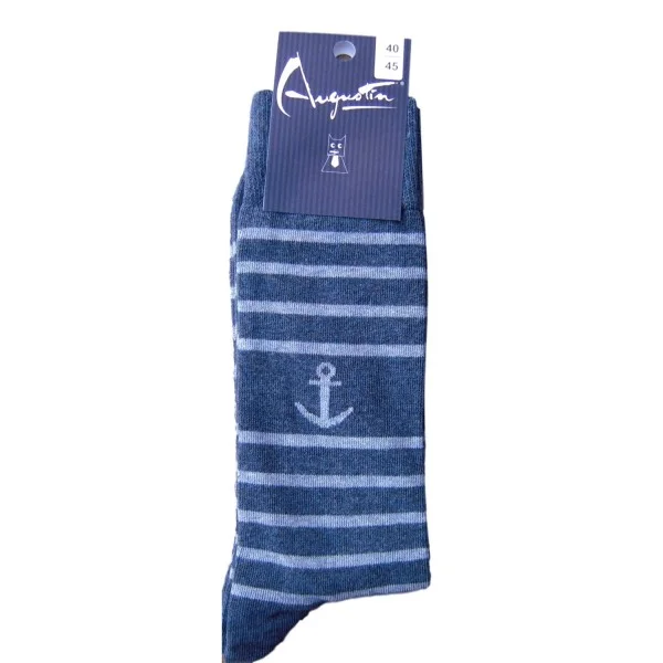 Chaussettes Ancre et Rayures - Outdoor Sports Shop – Bons Blanches Plans Randonnée & Trekking