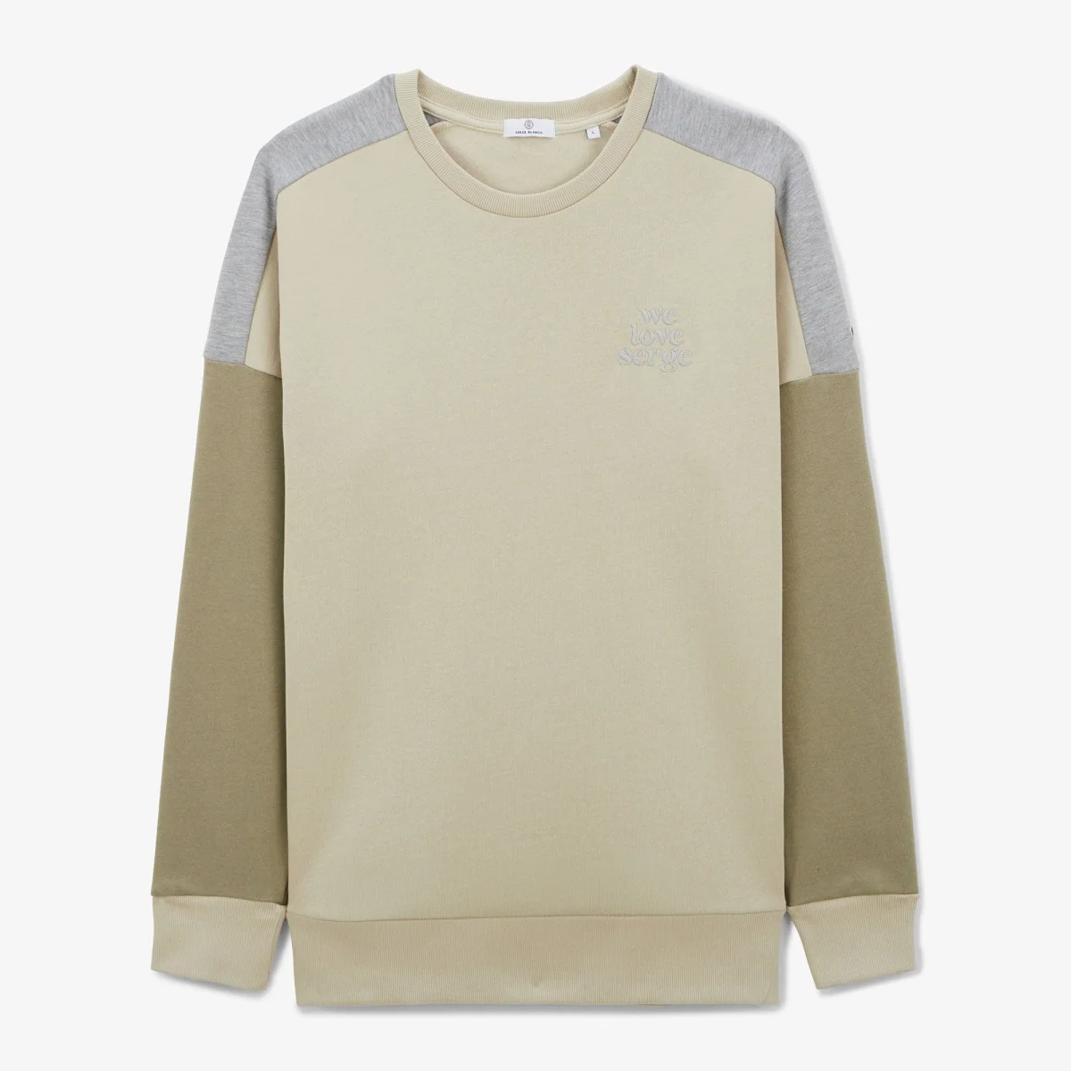 Sweat en molleton WE LOVE SERGE ciment col rond en coton - E-shop mondial – Produits durables, modernes et accessibles partout Colles à dispersion pour carrelage Archives - Deutschcolor
