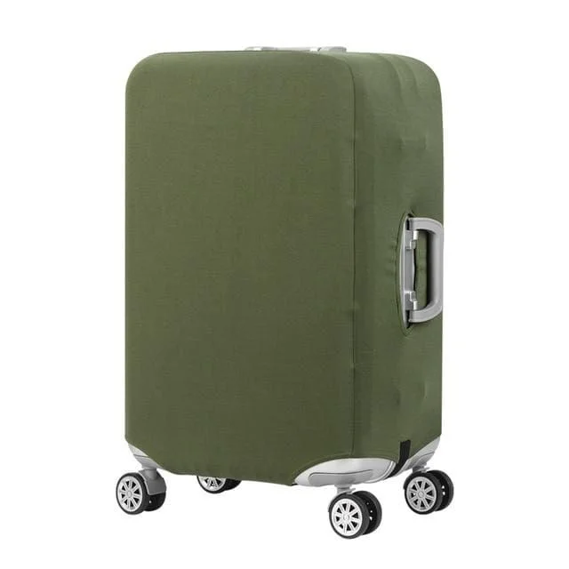 Housse de Valise Protège TravelBasics Kaki - Univers maison et accessoires utiles pour une vie simplifiée