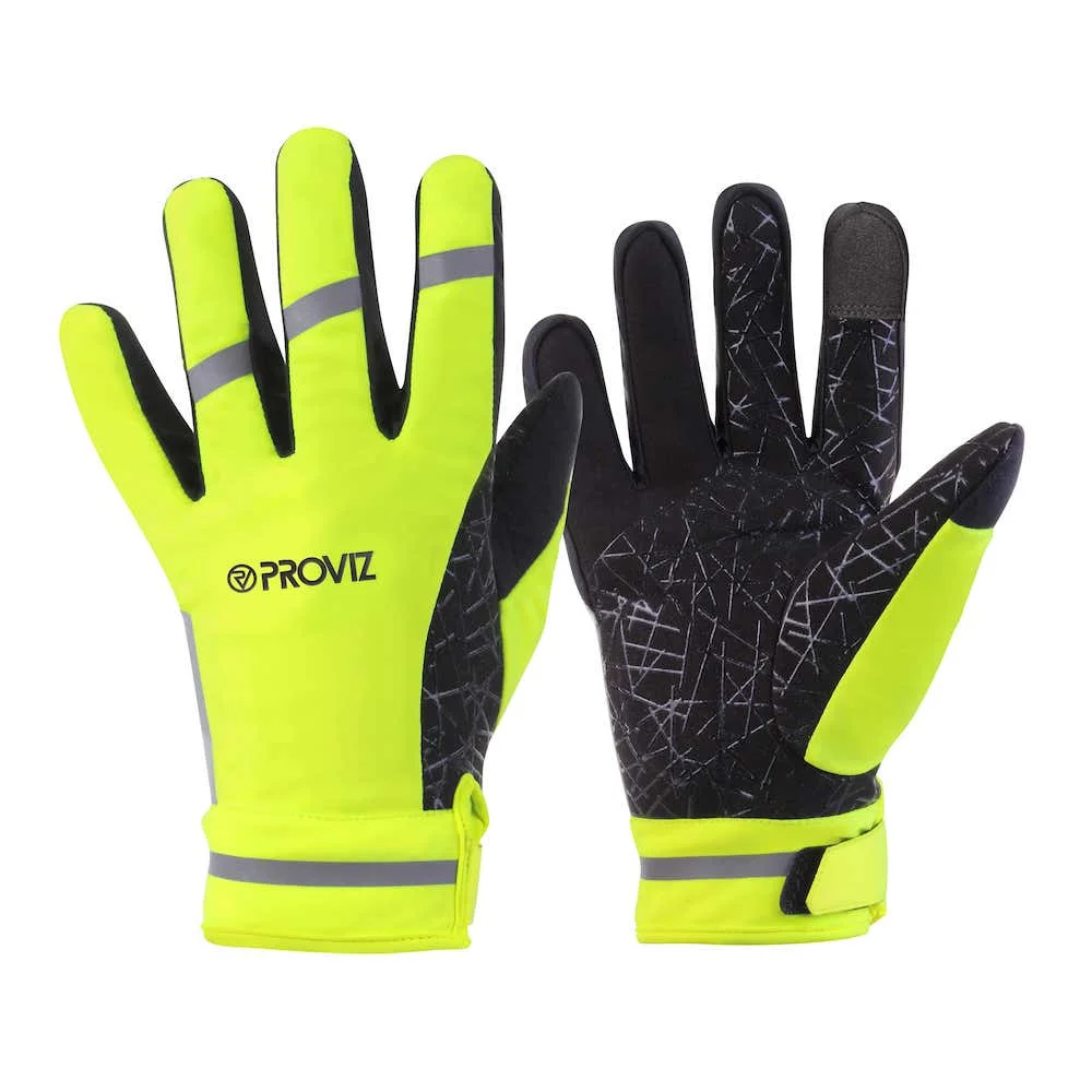 Gants Visio Jaune Fluo Expériences Mémorables Extérieur