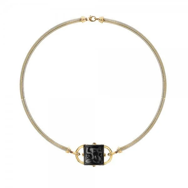 Collier nysa cristal noir lalique - Vins Rouges Harmonieux pour Chaque Occasion - vins rouges vin occasion