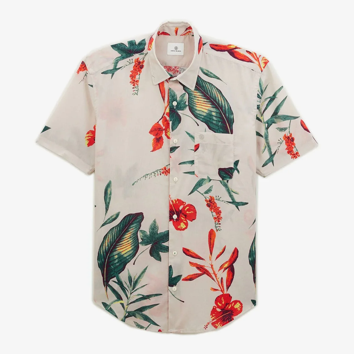 Chemise courtes blanc off E-shop mondial Produits durables modernes accessibles
