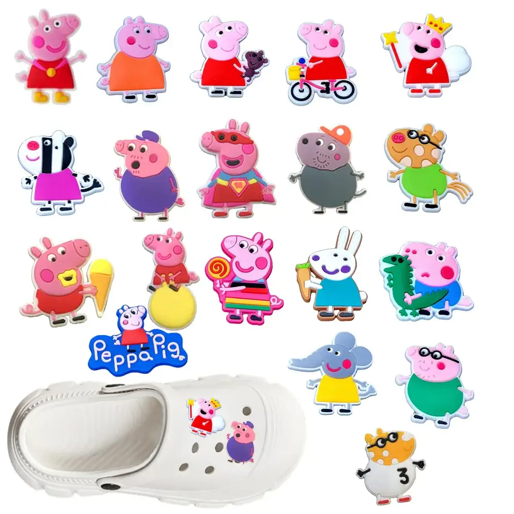 Clips Chaussures Peppa Boutique Bébé Ligne Soins Jouets Articles Maison