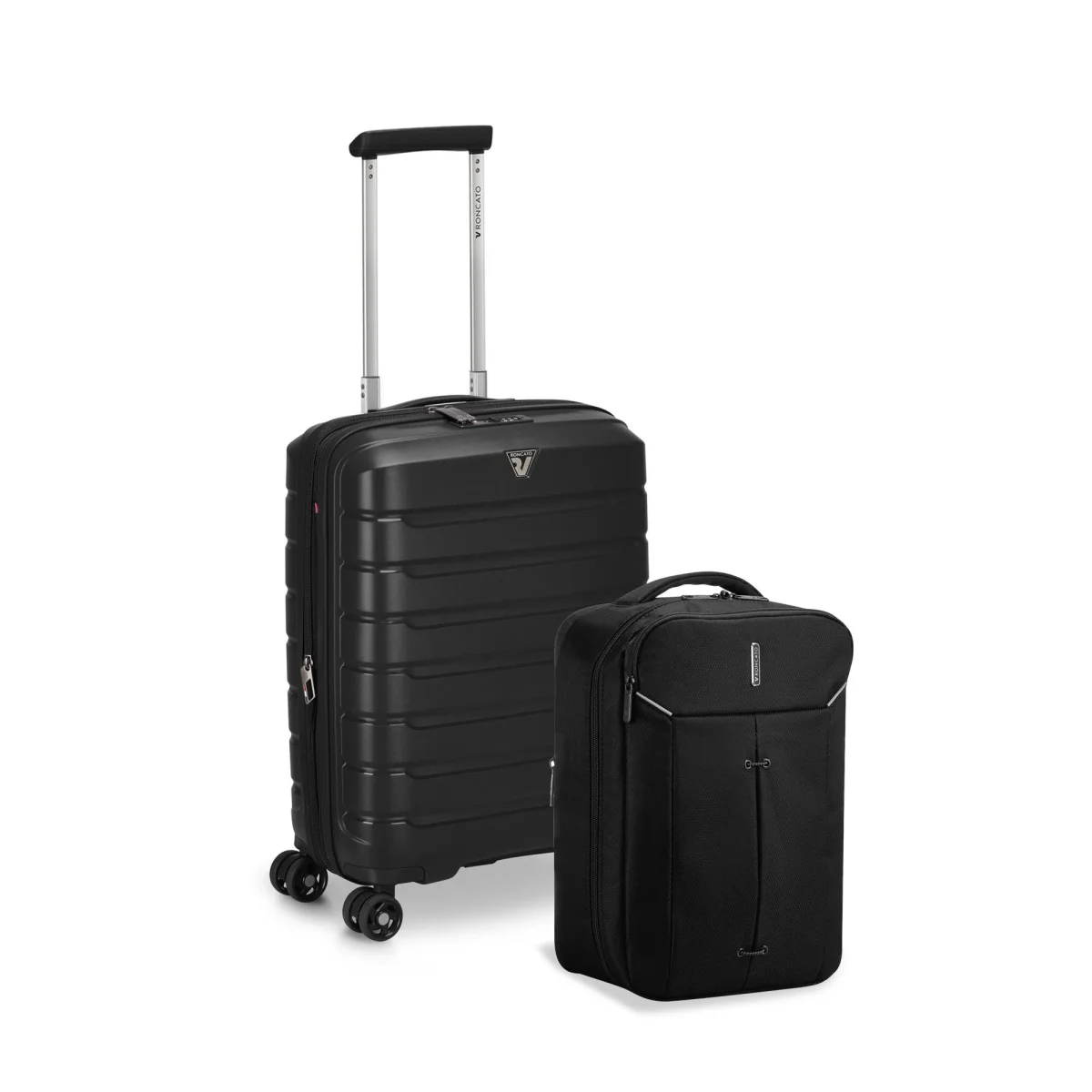 RONCATO PACK B-FLYING MALETA CABINA 55CM + MOCHILA CABINA IRONIK 2.0 Ryanair - Des Produits Outdoor Pensés pour Vos Aventures au Quotidien - {'count': 1, 'name': 'droits'}