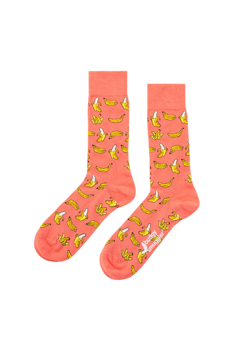Chaussettes Budgy en Bananes Cool - E-shop mondial – Produits durables, modernes et accessibles partout - sock panda chaussette banane e-shop produit