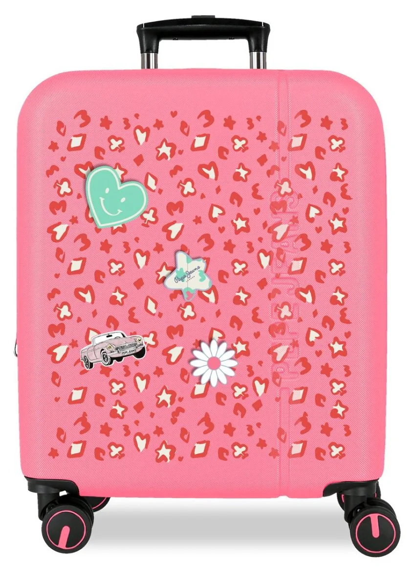 6098642 TROLLEY ABS 55CM. C/EXP. 4R. PJL EVELYN FUCSIA - Des Produits Outdoor Pensés pour Vos Aventures au Quotidien Maleta de Cabina American Tourister Airconic 55cm TSA Fucsia