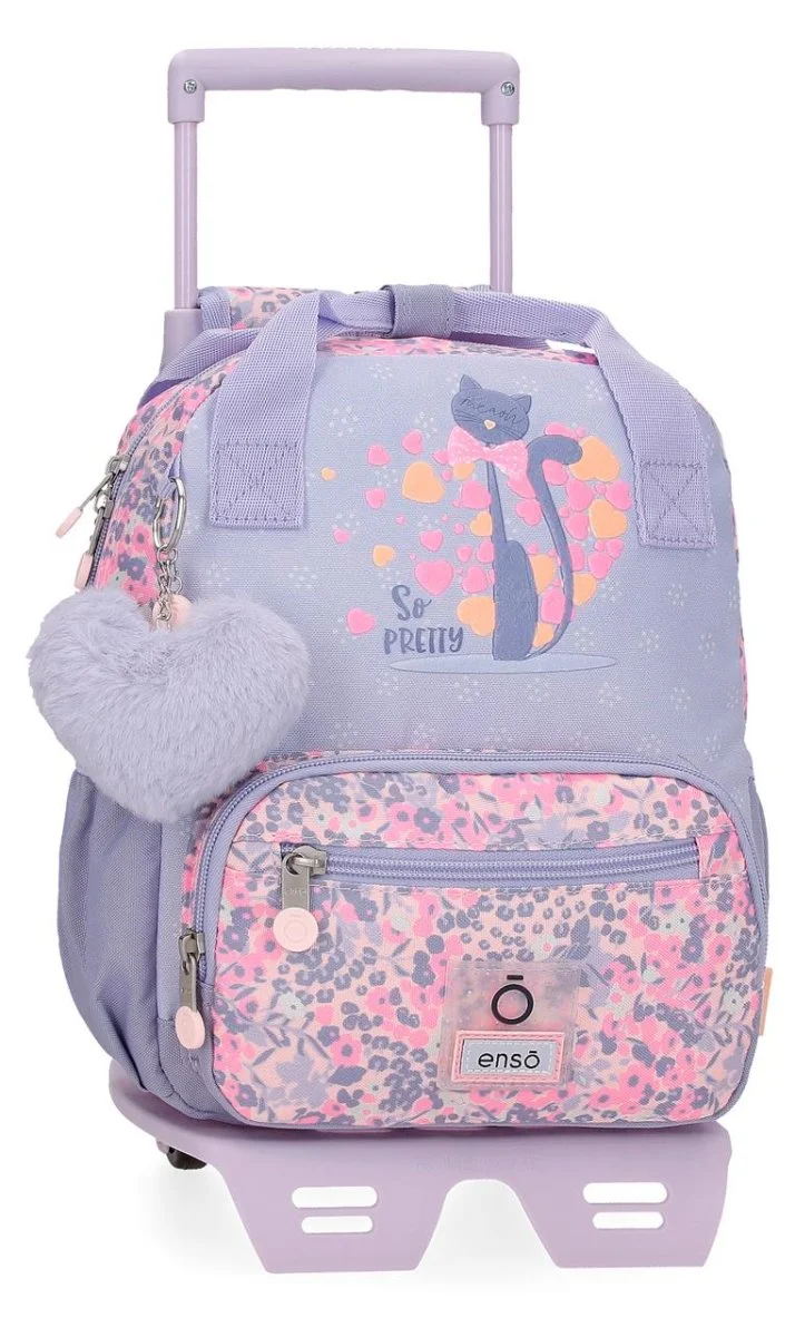 97322T1 MOCHILA ADAP. 28CM. C/CARRO. ENSO SO PRETTY - Des Produits Outdoor Pensés pour Vos Aventures au Quotidien - {'count': 1, 'name': 'Carrières'}