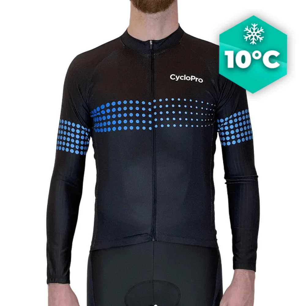 MAILLOT LONG CYCLISME AUTOMNE LIBERTY+ Expériences Mémorables Extérieur