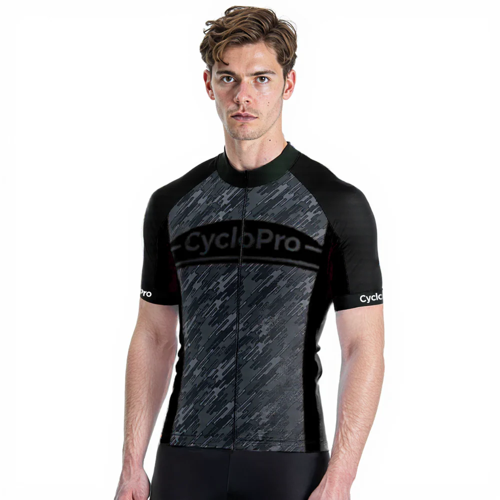 Maillot Cyclisme Route Gris - Wind+ - Tout pour Créer des Expériences Mémorables en Extérieur - {'count': 2, 'name': 'Éolienne'}