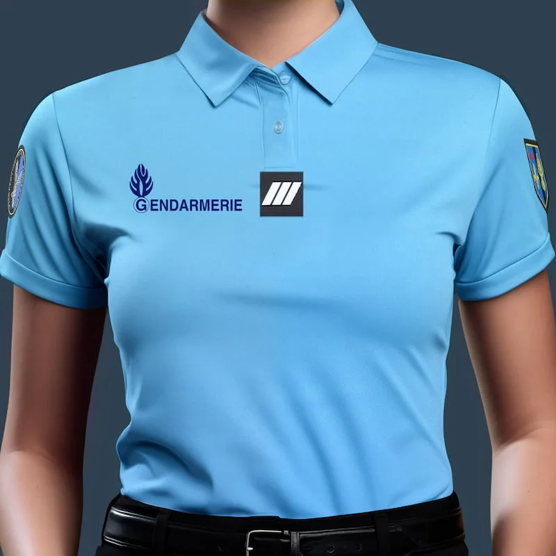 Polo Gendarmerie cooldry courtes femme Patrol Accessoires pratiques maison intérieur fonctionnel