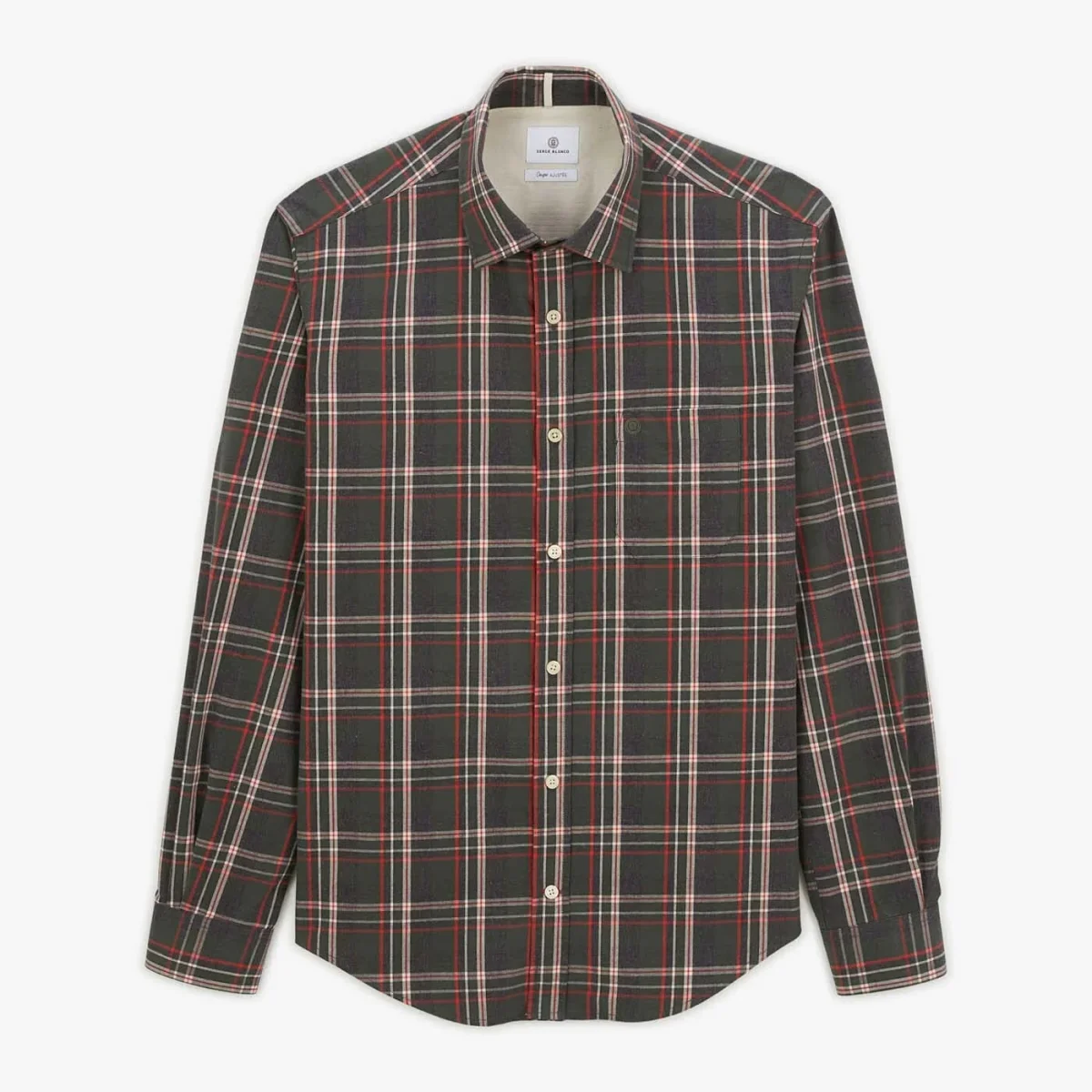 Chemise manches longues à carreaux vert sapin - E-shop mondial – Produits Next durables, modernes et accessibles partout