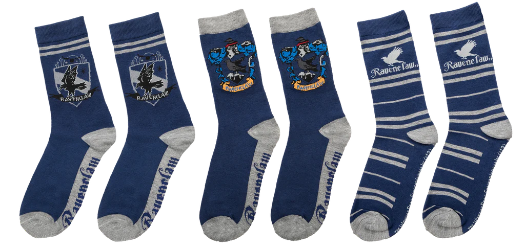 Set Paires Chaussettes Serdaigle Harry Potter Taille 45 E-shop mondial Produits durables modernes accessibles