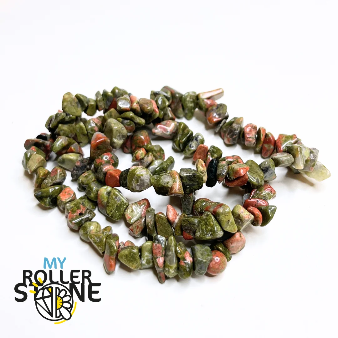 Bracelet Unakite Chips Saldi Straordinari Offerte Speciali Disponibili Adesso