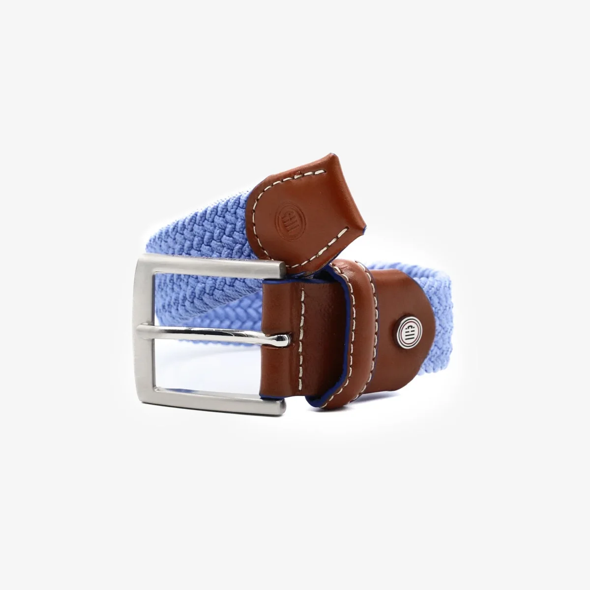Ceinture élastiquée tréssée réglable bleu ciel - E-shop mondial – Produits durables, modernes et accessibles partout - ceinture duret ceinture bleu ciel e-shop produit