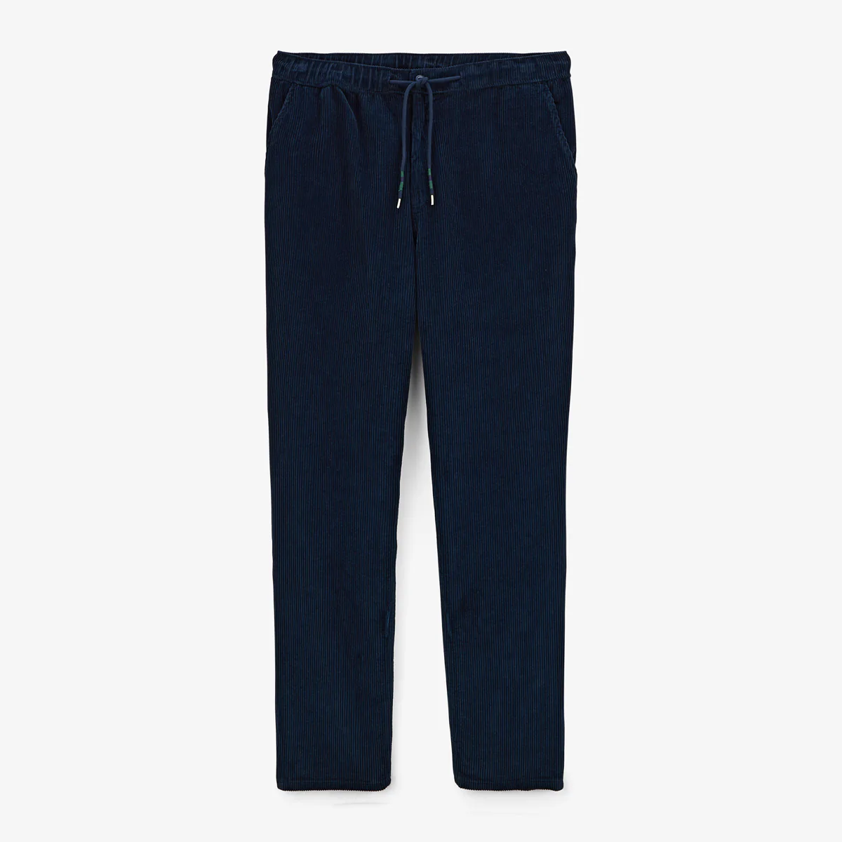 Pantalon 549 regular confort élastiqué bleu foncé en coton - E-shop mondial – Produits durables, modernes et accessibles partout - Serviettes hygiéniques