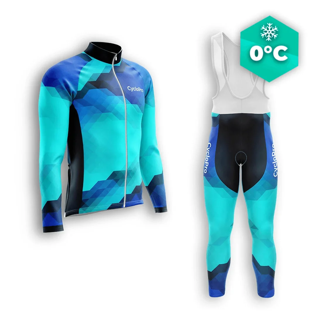 TENUE CYCLISTE HIVER HOMME BLEUE - HORIZON+ - Tout pour Reunion Créer des Expériences Mémorables en Extérieur