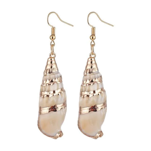 Boucles d'Oreilles Coquillage De Mer - Saldi Straordinari – Offerte Speciali Disponibili Adesso Boucles d'oreilles mini Pétales de fleurs Or jaune 18 K | Alda