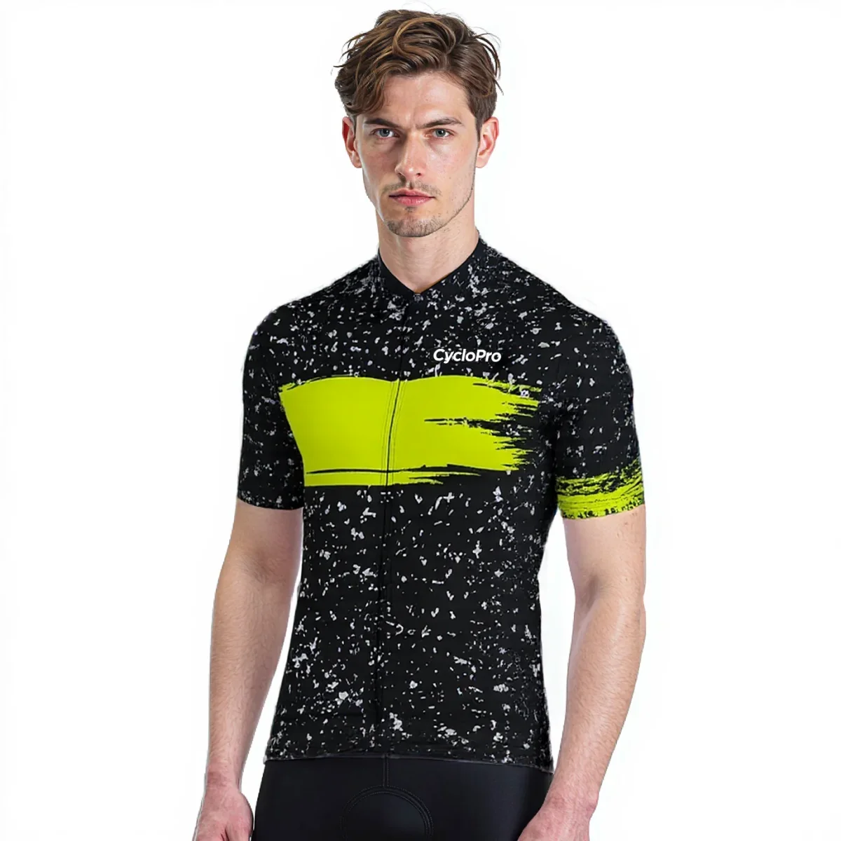 Maillot de cyclisme Jaune - Galaxy+ - Tout pour Créer des Expériences aventure Mémorables en Extérieur