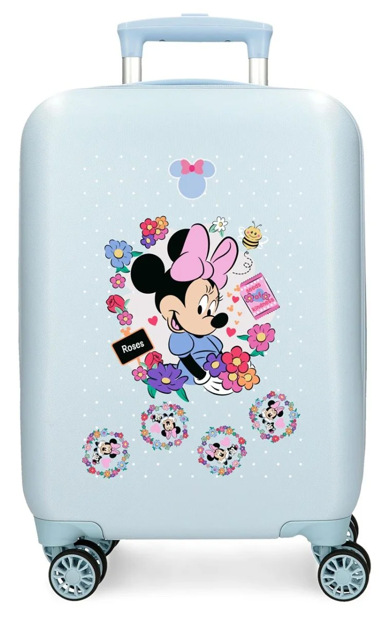 4311311 TROLLEY ABS 50 CM. 4R. MINNIE FLOWERS - Des Produits Outdoor bagage Pensés pour Vos Aventures au Quotidien