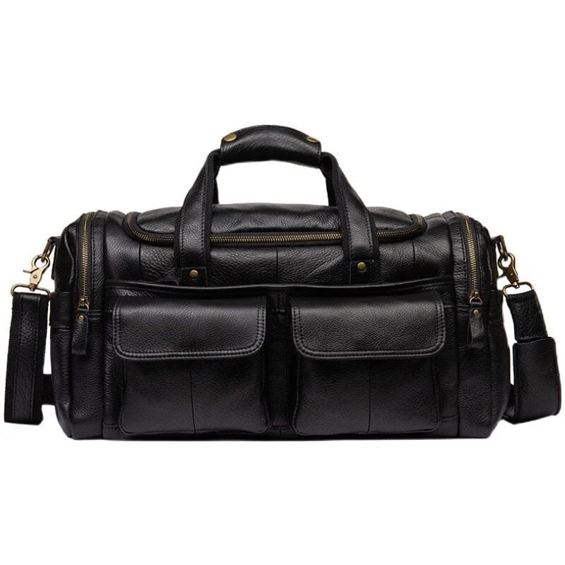 Sac voyage cuir poches multiples Univers maison accessoires utiles vie