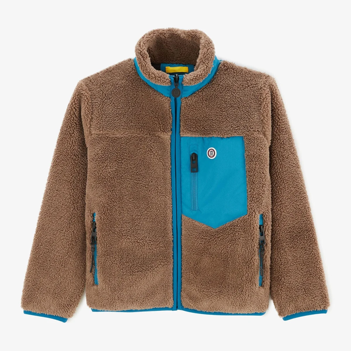 Veste polaire garçon Toronto marron - E-shop mondial – Produits durables, modernes et accessibles partout - hoegert technik veste e-shop produit