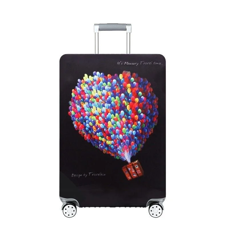Housse Valise Ballons Colorés - Univers maison et accessoires utiles pour une vie simplifiée Découvrez la maison évolutive de Berval 'Ergonomy' - Maisons Berval