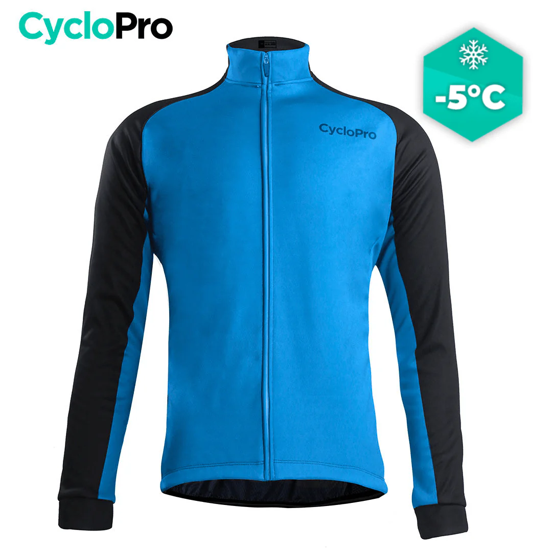 Veste Thermique Cyclisme Bleue - Thermika - DESTOCKAGE - Tout pour Créer des Expériences Mémorables en Extérieur - {'count': 1, 'name': 'Store'}