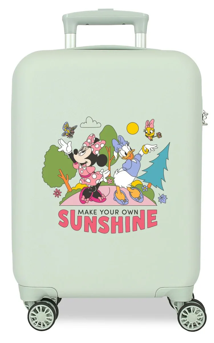 4771346 TROLLEY ABS 50 CM.4R. MINNIE SUNSHINE MENTA - Des Produits Outdoor Pensés pour Vos Aventures au Quotidien - {'count': 1, 'name': 'Cadenas'}