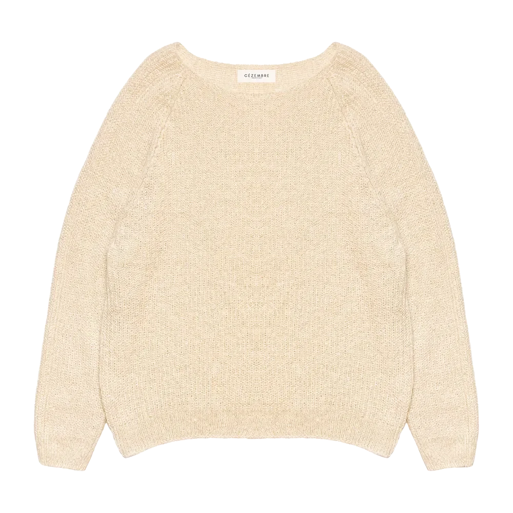 Pull ROCHEBONNE Alpaga Vins Rouges Harmonieux Occasion